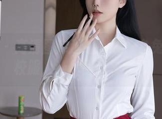 秀人网 - 高清图库逗趣上线！白兔西希的校服，让你回归校园！