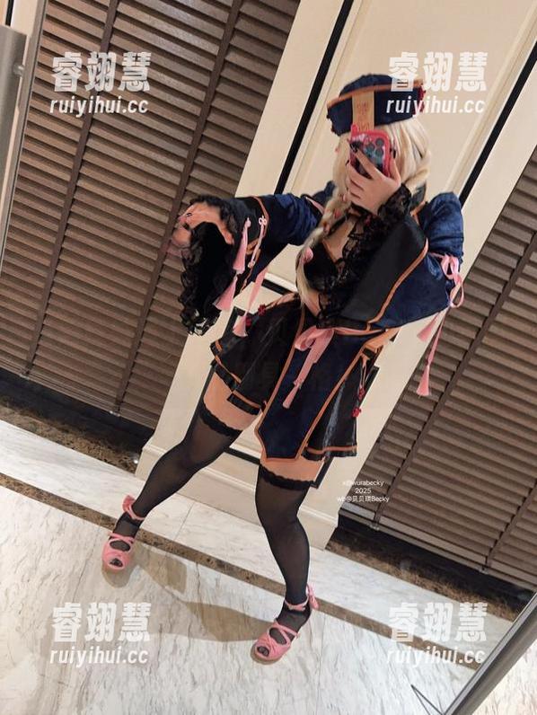 贝贝琪Becky 当黑辣妹遇上网盘,贝贝琪Becky的氛围真是别具一格!